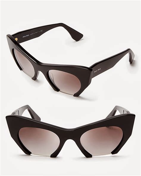 miu miu vintage sunglasses|Miu Miu sunglasses cat eye.